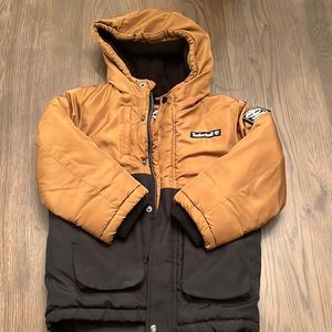 Timberland boys coat, size 4t